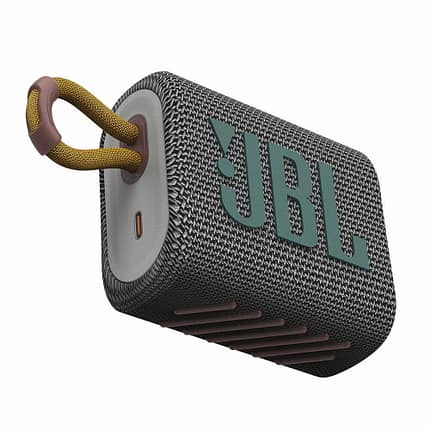 JBL Go 3 Wireless Ultra Portable Bluetooth Speaker Grey (1)
