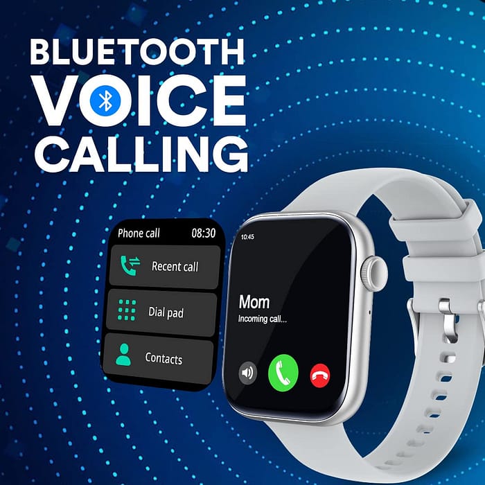 FLiX Sprint S21 Talkon BT Calling Grey Smart Watch 3