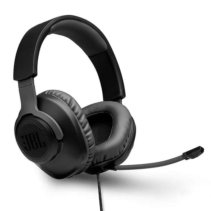 Quantum 100 Wired Over Ear Gaming Headphones, Black