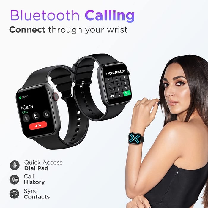 Ring Plus Bluetooth Calling Smartwatch Black 6