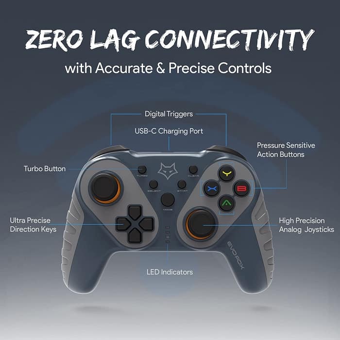 Wireless Gamepad for Gaming 3