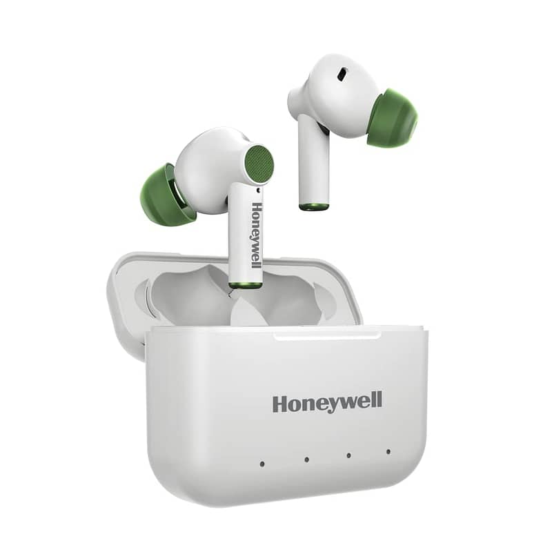 Honeywell Moxie V1000 Truly Wireless Earbuds, White